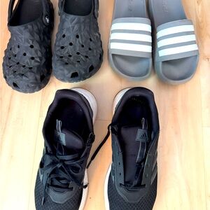Adidas/Crocs Men’s Size 7 Shoe Lot